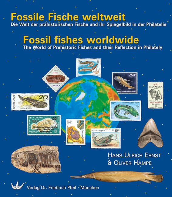 Titelbild Fossile Fische weltweit – Fossil fishes worldwide