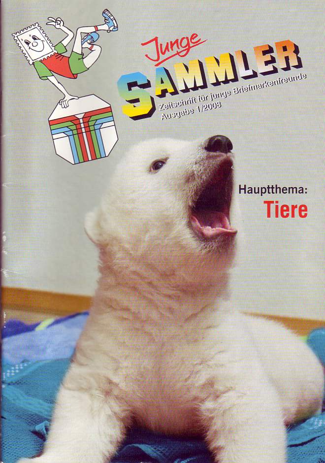 Cover of Junge Sammler 1/2008 - Tiere