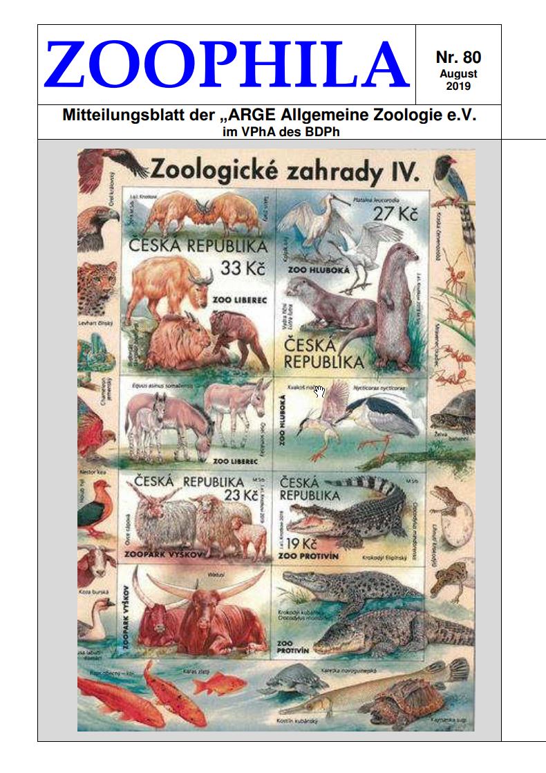 Cover of Zoophila 80