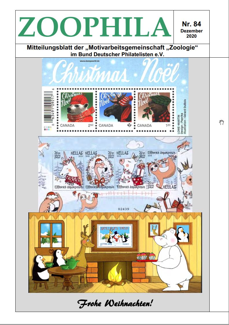 Titelbild Zoophila 84